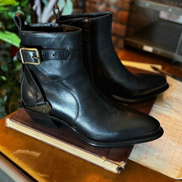 JOHN VARVATOS Crosby Jodhpur Boot Size 9.5 MSRP $1098 - Picture 1 of 14